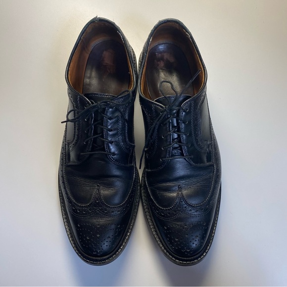 ALLEN EDMONDS MCALLISTER BLACK WINGTIP 10.5D - Picture 14 of 14